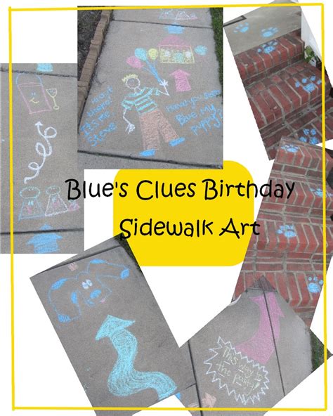 Wayward Girls' Crafts: PB's 2nd Birthday Party- Blue's Clues