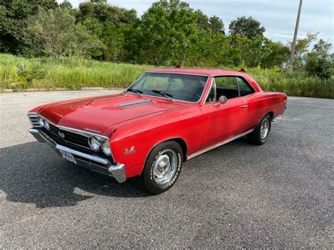 1967 Chevrolet Chevelle SS Super Sport Red - Classic Chevrolet Chevelle 1967 for sale