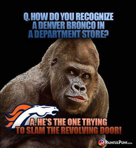 Denver Broncos Jokes and Mile High Humor | PainfulPuns.com