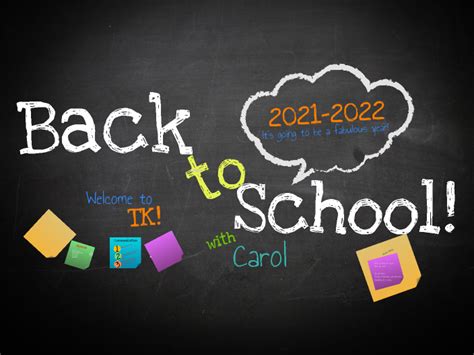 Back to School 2023 by Carol Baker on Prezi