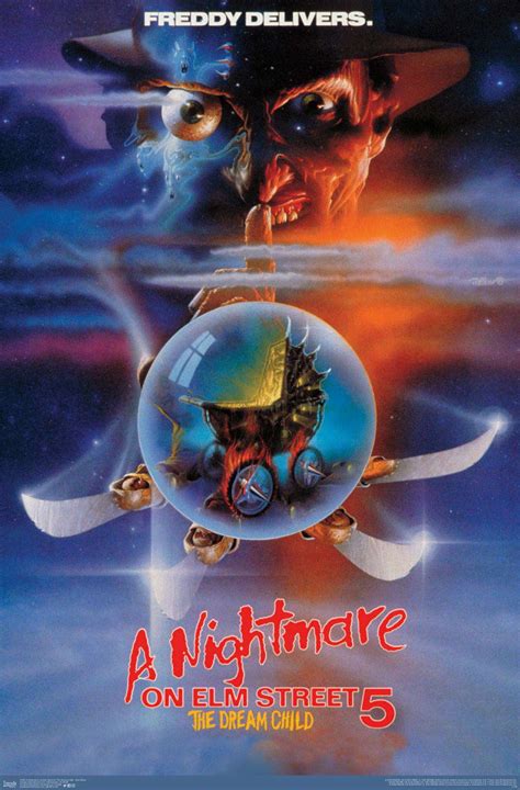 A Nightmare on Elm Street 5: The Dream Child - One Sheet Poster ...