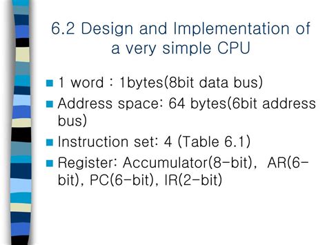 PPT - Chapter 6 CPU Design PowerPoint Presentation, free download - ID ...