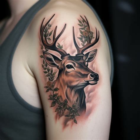 58 Stag Tattoo Ideas - TattooClue.com