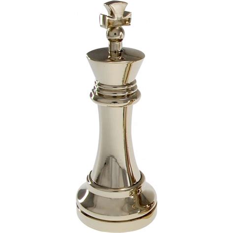 Silver Color Chess Piece - King | Hanayama Metal Puzzles | Puzzle ...