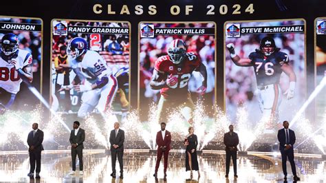 Pro Football Hall of Fame Class of 2024 revealed at 'NFL Honors'