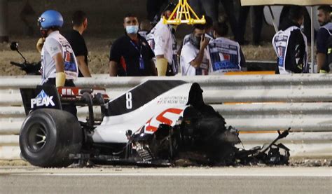 Grosjean Has 'miracle' Escape From Fiery Bahrain Crash - iAfrica