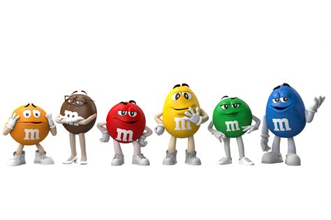 m&m colors personality - France Murry