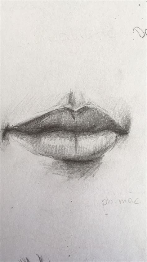 Realistic mouth drawing | Realistic drawings, Mouth drawing, Pencil ...