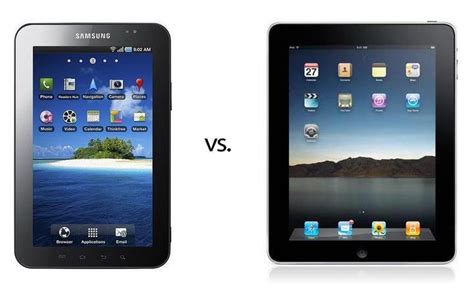 Fight: Samsung Galaxy Tablet vs. Apple iPad