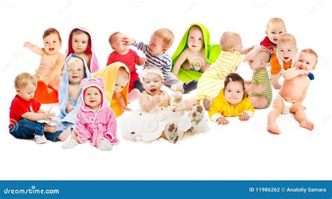 Babies Group Stock Photography - Image: 11986262