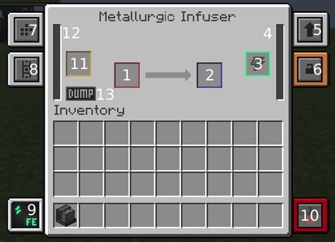 Metallurgic Infuser - Official Mekanism Wiki