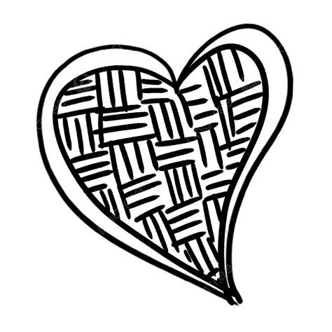 Hand Drawn Creative Black And White Graffiti Love, Hand Draw, Creativity, Simple PNG Transparent ...