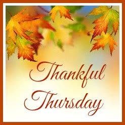 Colletta's Kitchen Sink: Thankful Thursday ~ 9/20/18