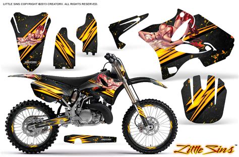 Yamaha YZ125 YZ250 2 Stroke 2002-2014 Graphics Kit