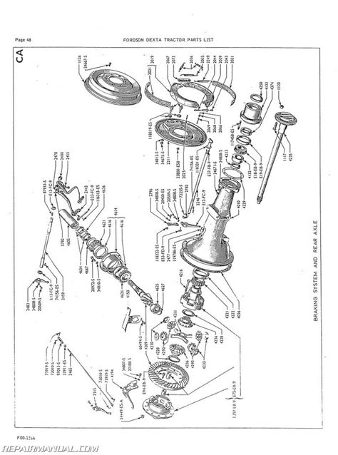 Fordson Dexta Tractor Parts