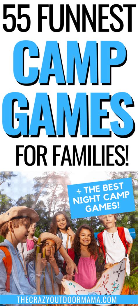 53 Best Camping Games (+ Nighttime Camping Games!) – The Crazy Outdoor Mama