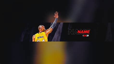 Free NBA 2K21 YouTube Banner Template | 5ergiveaways