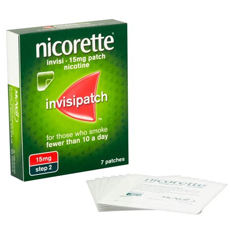 Buy Nicorette 15mg/16h Transdermal Patch (Step 2)- Uses, Dosage, Side ...