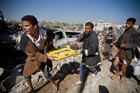 Despite 10,000 civilian casualties in Yemen — 13 per day — U.S. reaffirms support for Saudi ...