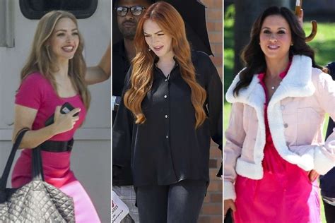 'Mean Girls' Reunion! Lindsay Lohan, Amanda Seyfried and Lacey Chabert ...