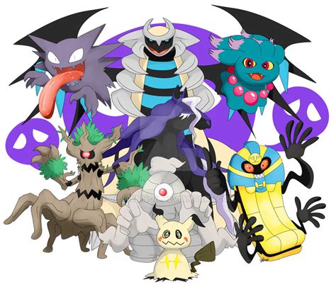 ::PKMN:: Ghost Type by Clytemnon on DeviantArt