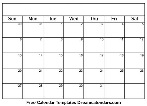 Free Printable Calendar I Can Type In | Calendar Printables Free Templates