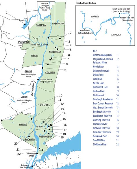 Map Hudson River Valley New York - Share Map