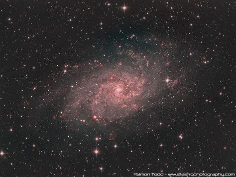 M33 – Triangulum Galaxy | Simon Todd Astrophotography