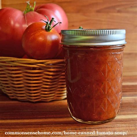 Home Canned Tomato Soup - Easy Recipe for Canning Tomato Soup