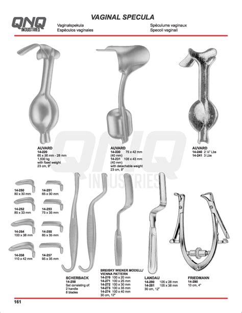 GYNECOLOGY OBSTETRICS INSTRUMENTS – QNQ Industries