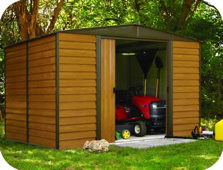 Arrow 10x6 Woodridge Metal Storage Shed Kit (WR106)