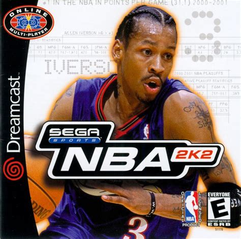 NBA 2K2 (2001) Dreamcast box cover art - MobyGames