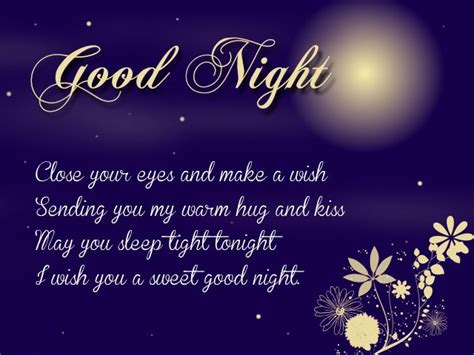 Good night love messages for boyfriend or Husband