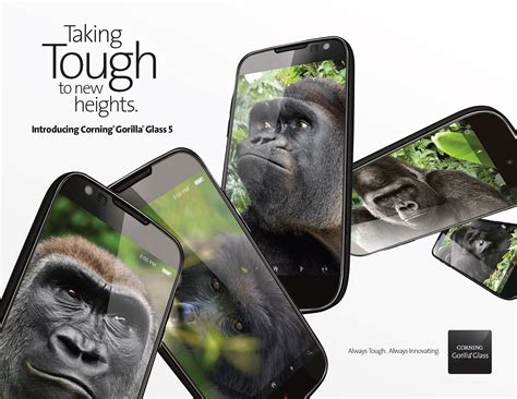 Corning’s stronger Gorilla Glass 5 is hitting devices later this year | TechCrunch