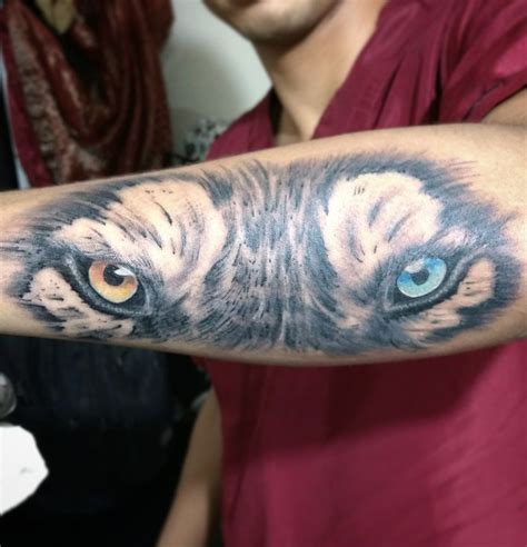 Wolf Eyes Tattoo Drawing | Small Tattoo Designs