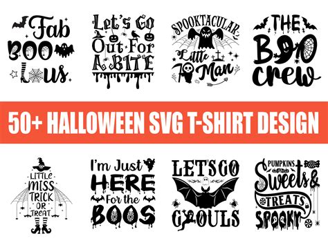 Halloween Svg T Shirt Design Bundle-Halloween Svg Shirt Bundle