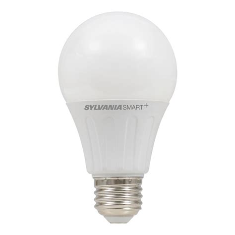 Sylvania SMART+ ZigBee Soft White Dimmable A19 LED Smart Light Bulb ...