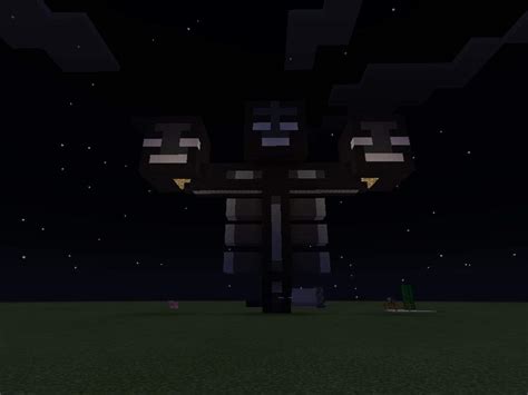 Wither Boss Statue | Minecraft Amino