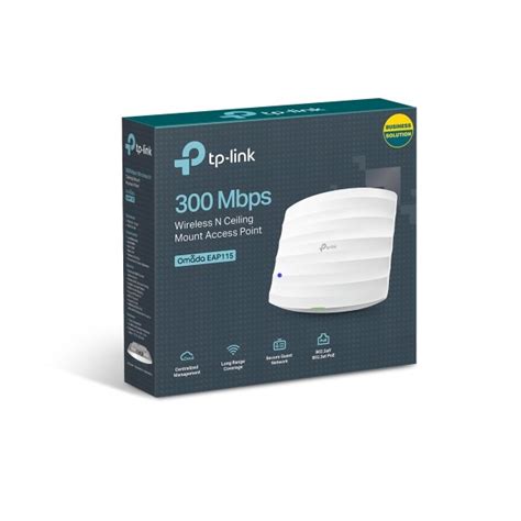 TP-Link EAP115 300Mbps Wireless N Ceiling Mount Access Point - Access Points