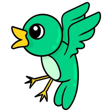 Bird Fly Cartoon Vector Art HD Images | Free Download On Pngtree