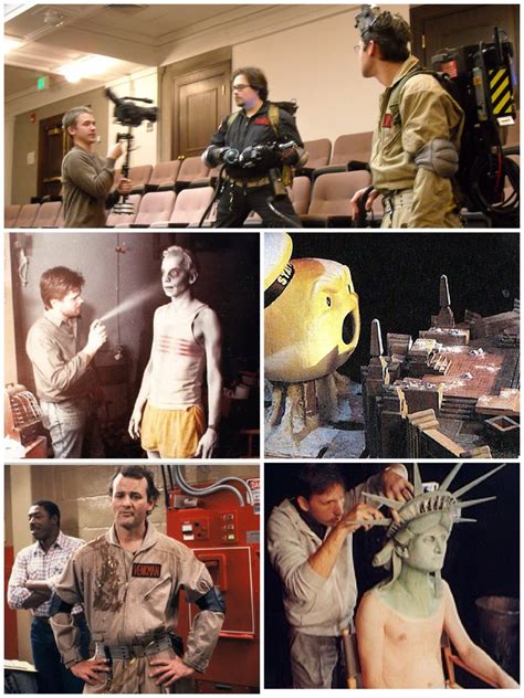 Ghostbusters - behind the scenes 1984 | Ghostbusters, Ghostbusters 1984 ...