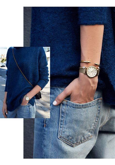 How to Wear a Gold Watch From Timex | Who What Wear