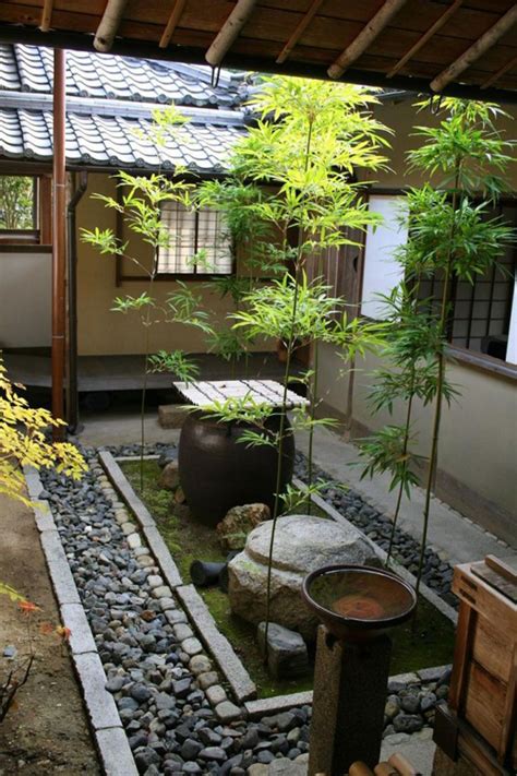 15 Mix Modern Japanese Courtyard With Nature | House Design And Decor