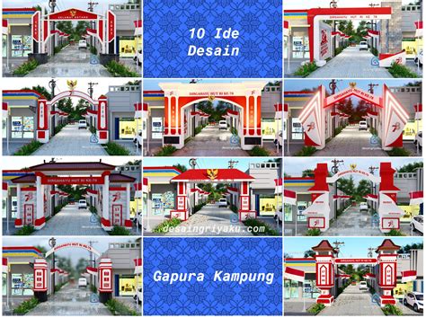 Jasa Desain Rumah | 10 Ide Desain Gapura Kampung