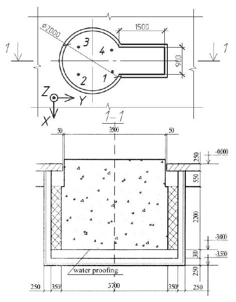 Foundation drawing. | Download Scientific Diagram