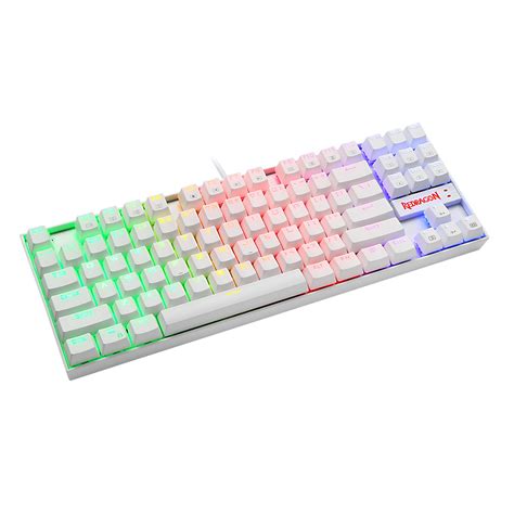 Kumara K552-RGB Mechanical Gaming Keyboard White - Redragon Adria