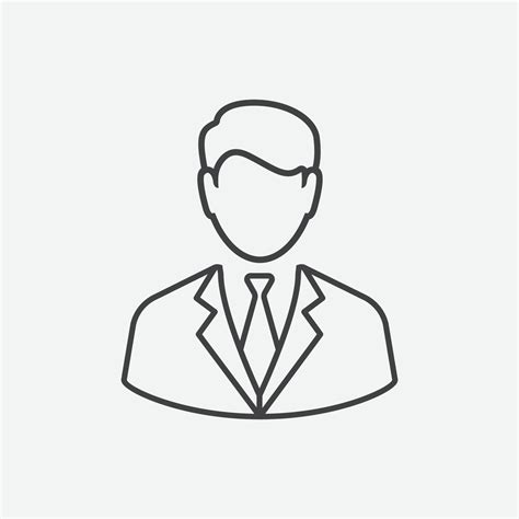 Business Man flat Icon design, human resource and businessman icon concept, man icon in trendy ...