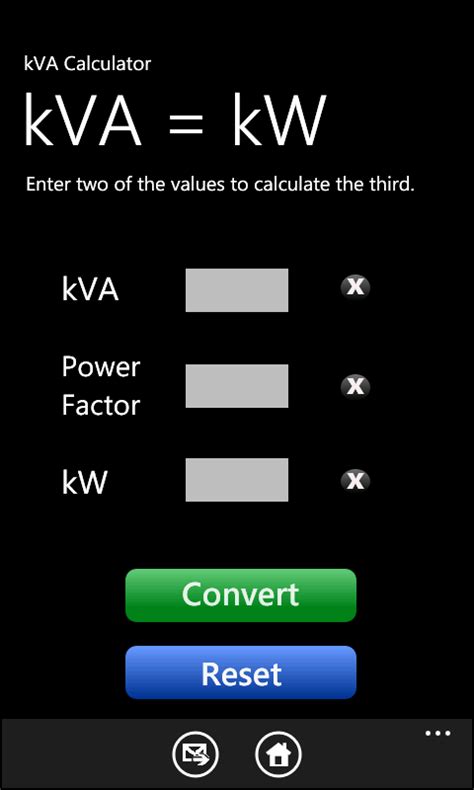 Unit Converter Kva Kw - KRUWXI