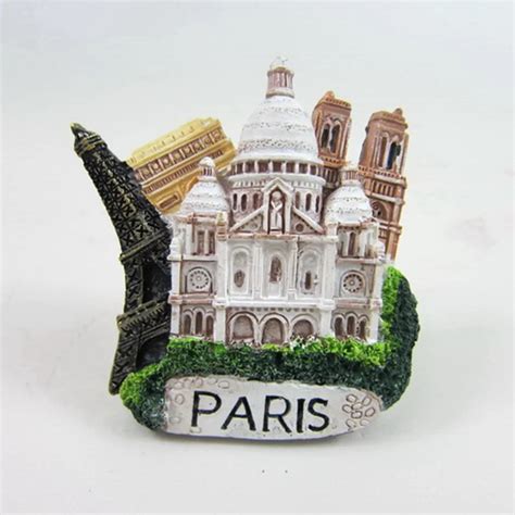 Building of Paris France Fridge Magnets World Tourist Souvenirs ...