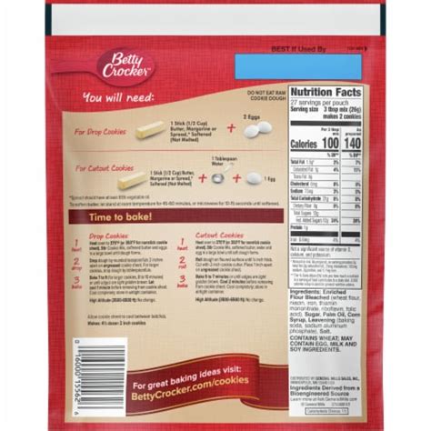 Betty Crocker Sugar Cookie Mix, 24.5 oz - Kroger